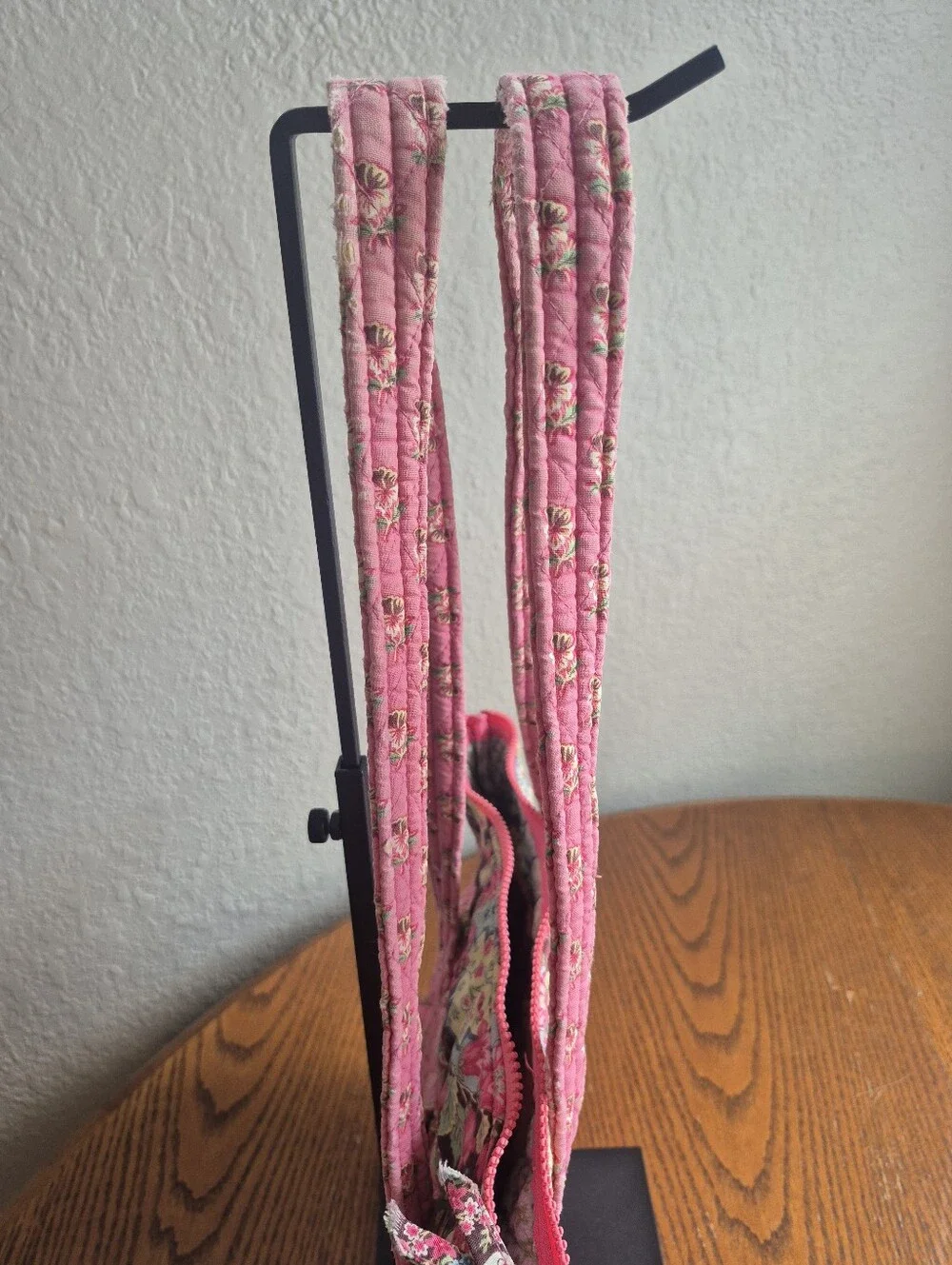 Vera Bradley Pink Pansy Shoulder Bag